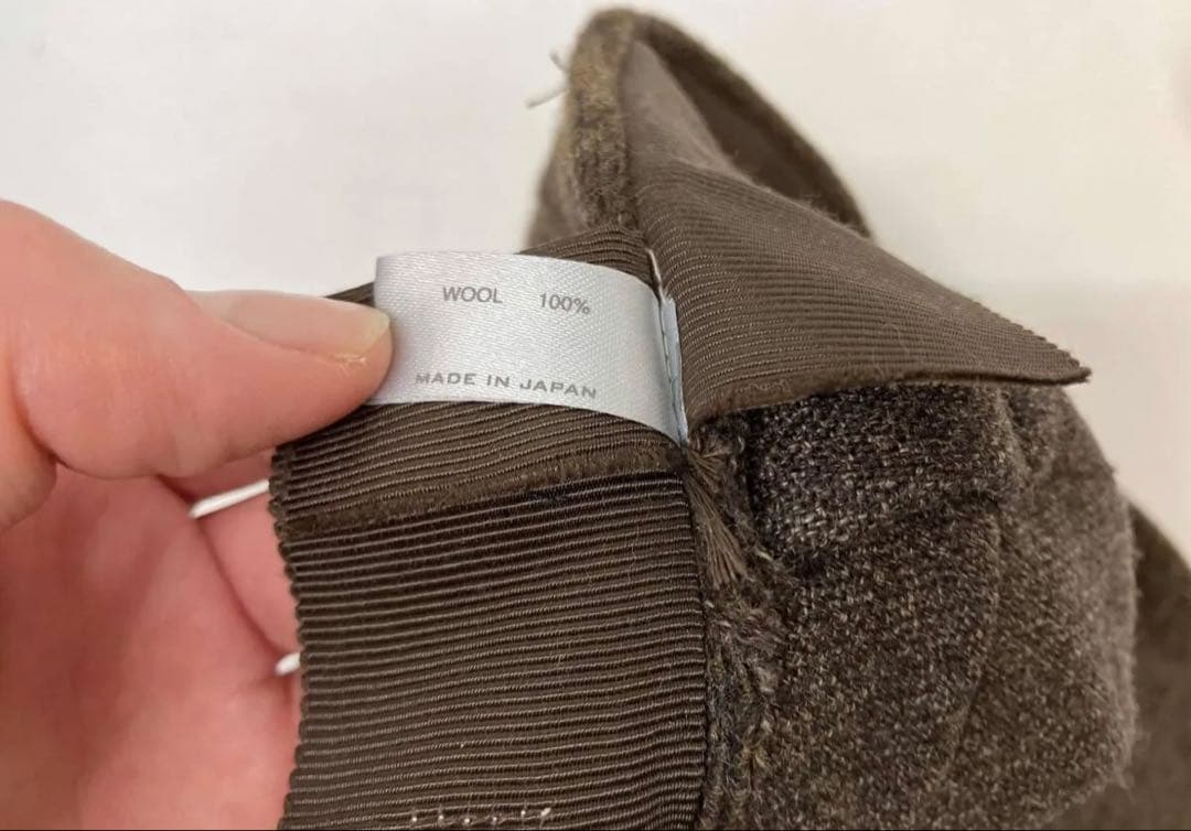 number (n)ine 宮下期　ウール　キャスケット 名作