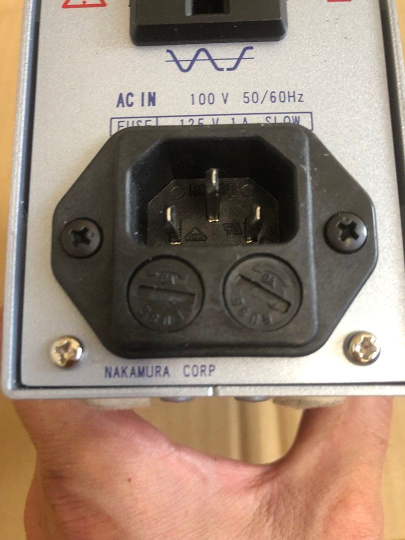 中村製作所 Adclar 100V電源供給装置 50VA 動作品