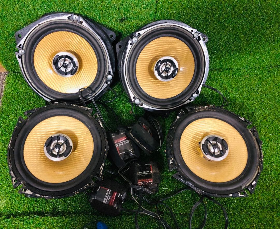 コアキシャルスピーカー 6.5インチ ゴールド