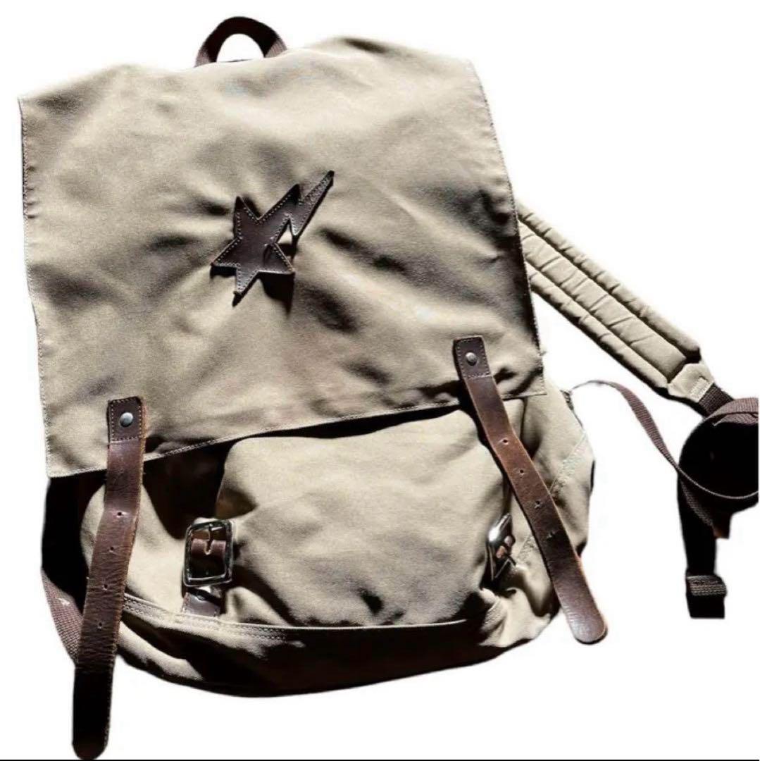 A BATHING APE リュック・バックパック ベージュ