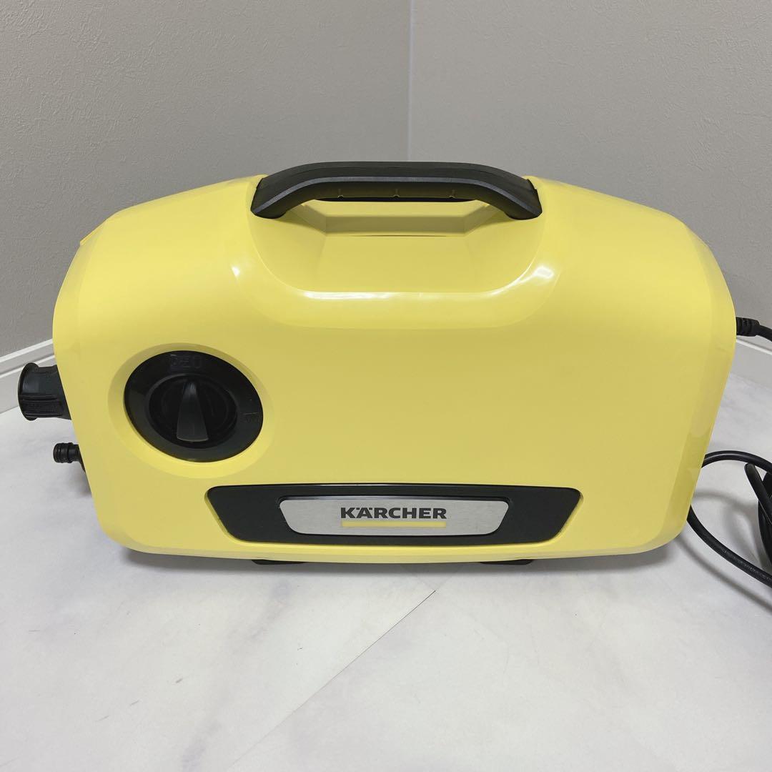 ケルヒャー K2 サイレント 高圧洗浄機 自給用ホース付 美品