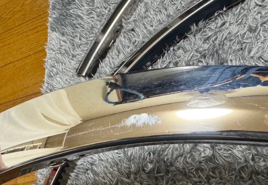 マーク2バン　gx70 純正メッキフェンダーアーチ　4本セット