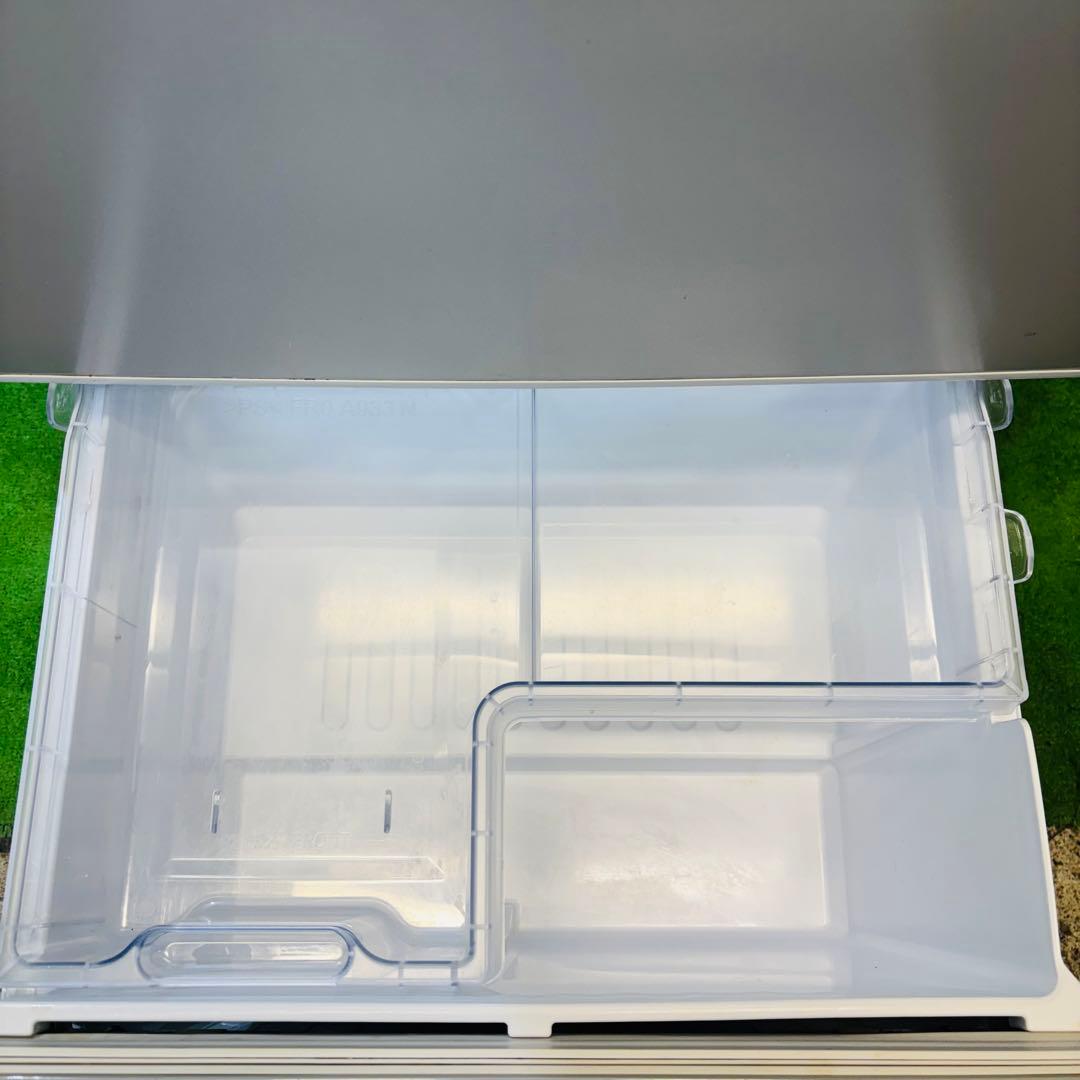 SHARP 350L 冷蔵庫 両開き ロータイプ 20年製【地域限定配送無料】