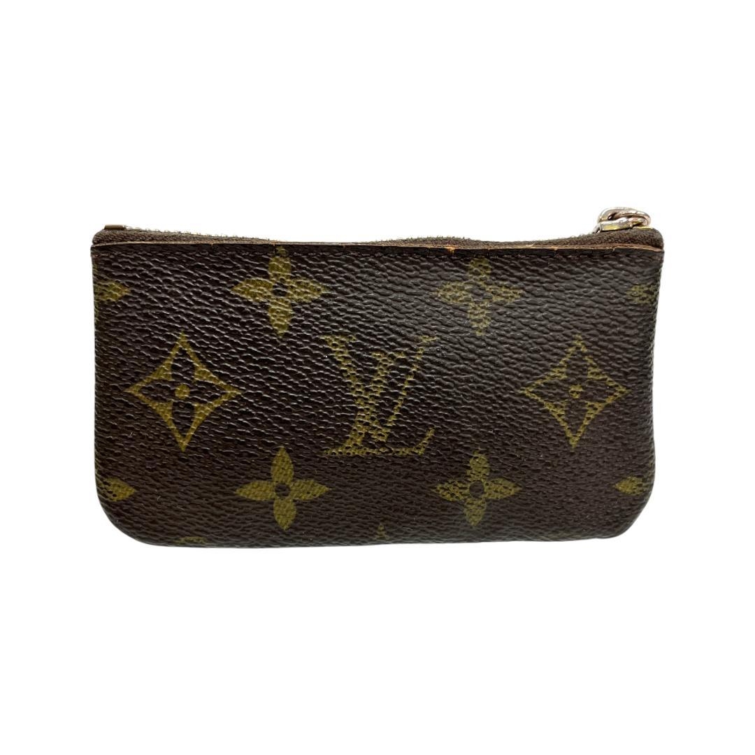 良品 ルイヴィトン モノグラム ケース ポシェットクレ M62650