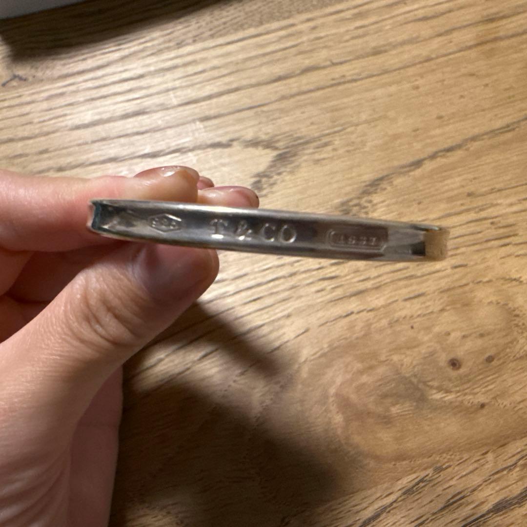 ティファニー 1837™ カフ—シルバー（ナロー） 箱付き（Sサイズ）
