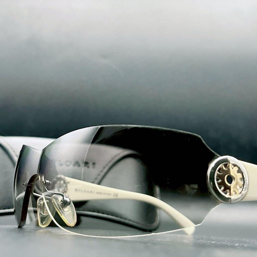 小物 00s archive BVLGARI sunglasses y2k