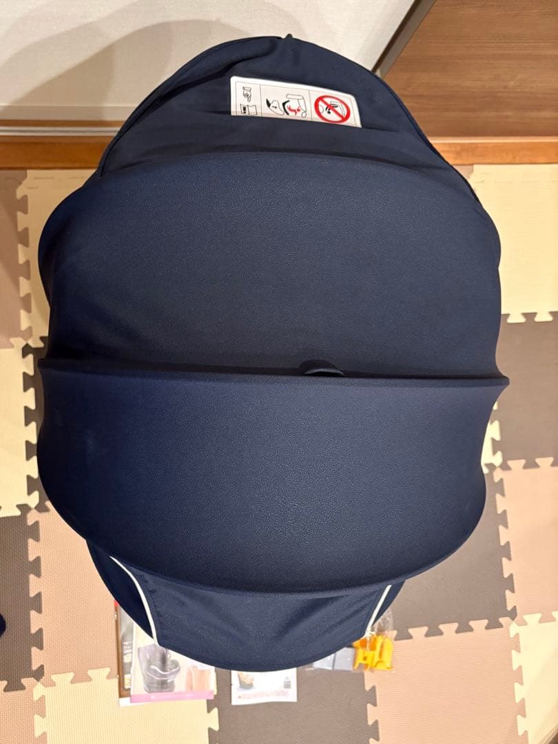 エールべべ　クルット6iグランス　ネイビー　チャイルドシート ISOFIX対応