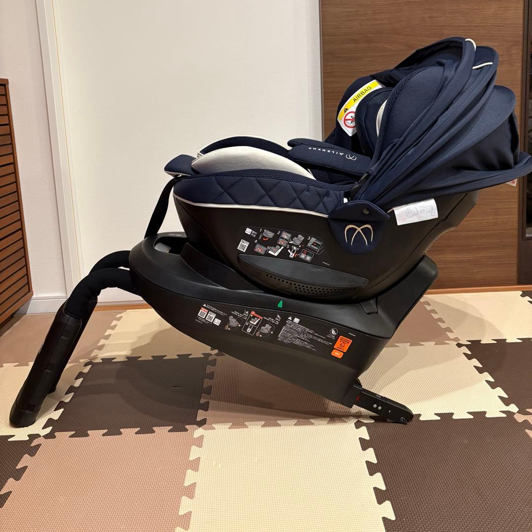エールべべ　クルット6iグランス　ネイビー　チャイルドシート ISOFIX対応