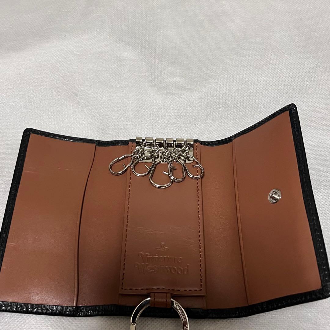 ヴィヴィアンウエストウッド キーケース　オーブ　インサイドカラー　ヴィヴィアン