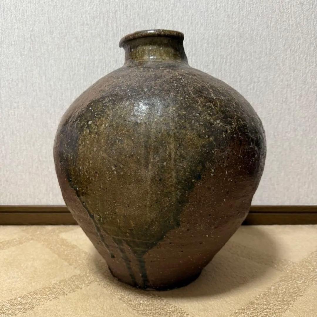 古信楽 壺 大壺 桃山時代 自然釉 古美術 古備前 古丹波 古常滑 古越前古瀬戸