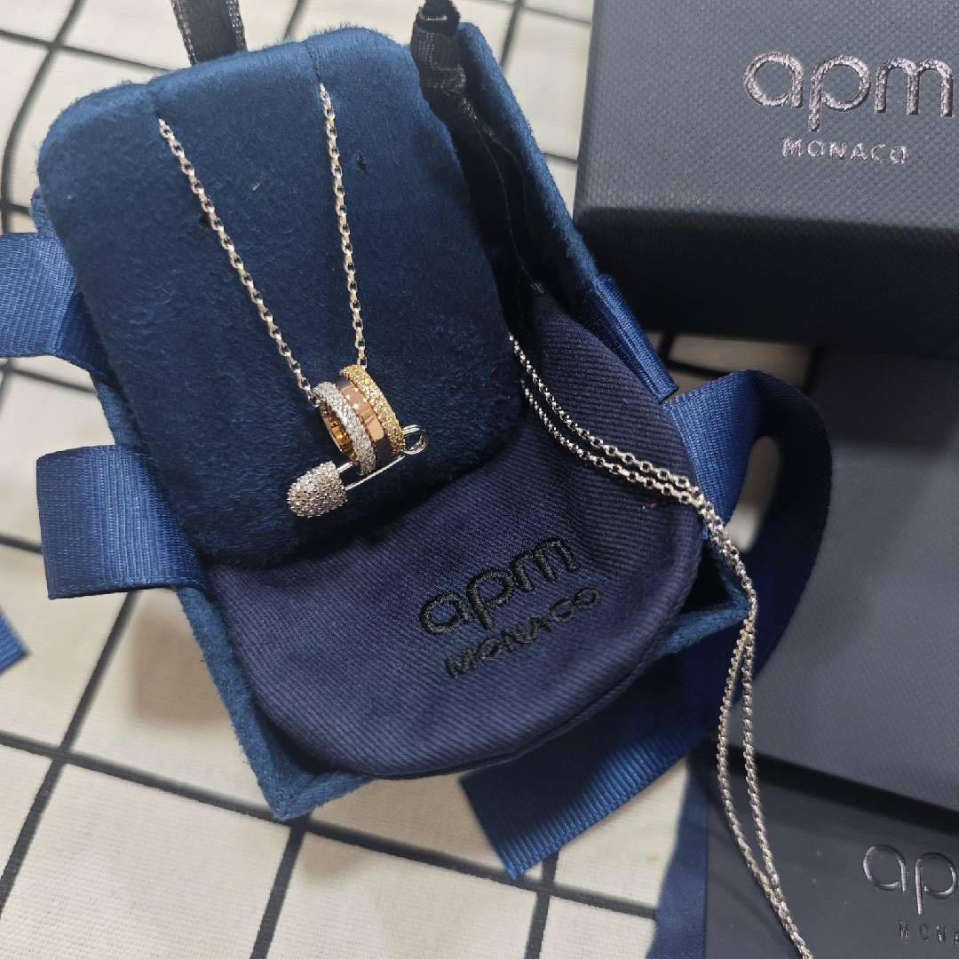apm Monaco リングモチーフ ネックレス.s925.