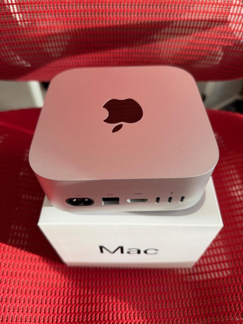 【極美品】Mac mini M4 Pro/24GB/1TB/10Gb LAN