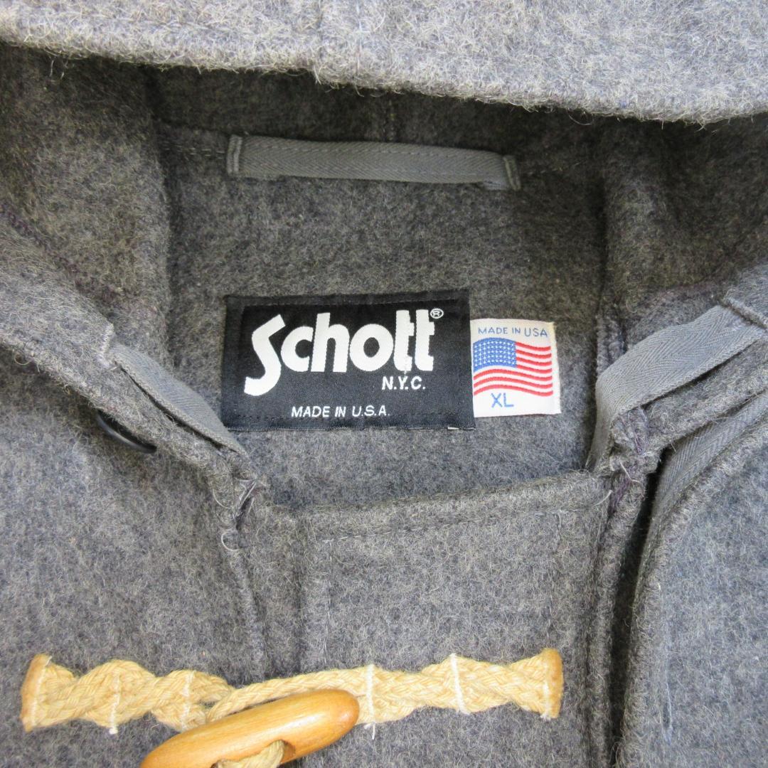✨美品/XLサイズ/USA製✨Schott ショット ダッフルコート