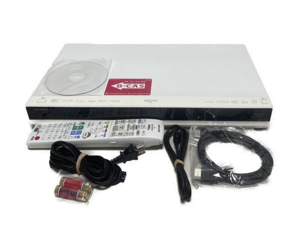 シャープ 1TB 2チューナー ブルーレイレコーダー BD-W1800W