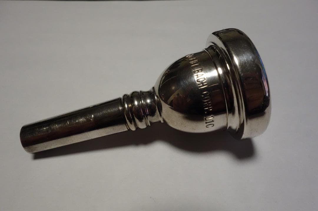 Vincent Bach corp.11C トロンボーン 細管 マウスピース