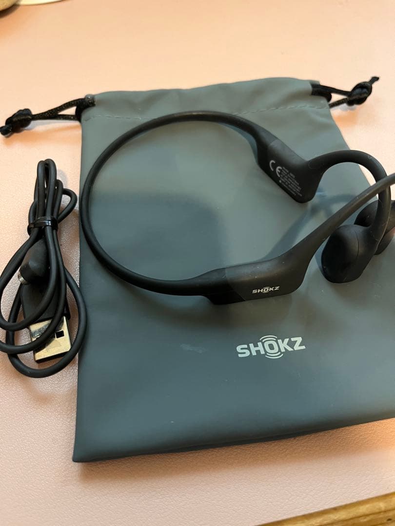 Shokz OpenRun Mini 骨伝導イヤホン ブラック