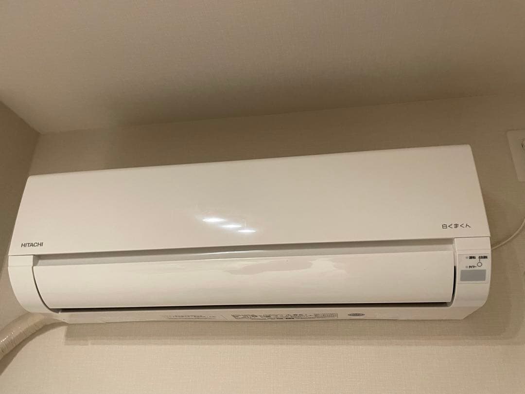 日立 白くまくん 6畳 HITACHI RAS-AJ22R エアコン本体+室外機
