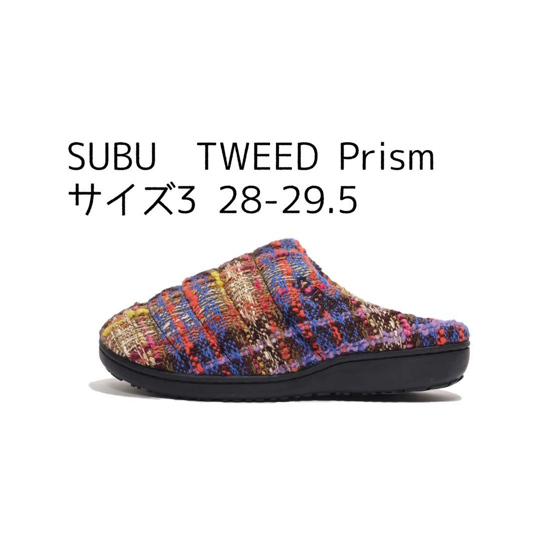 SUBU TWEED PRISMサイズ3 28-29.5cm