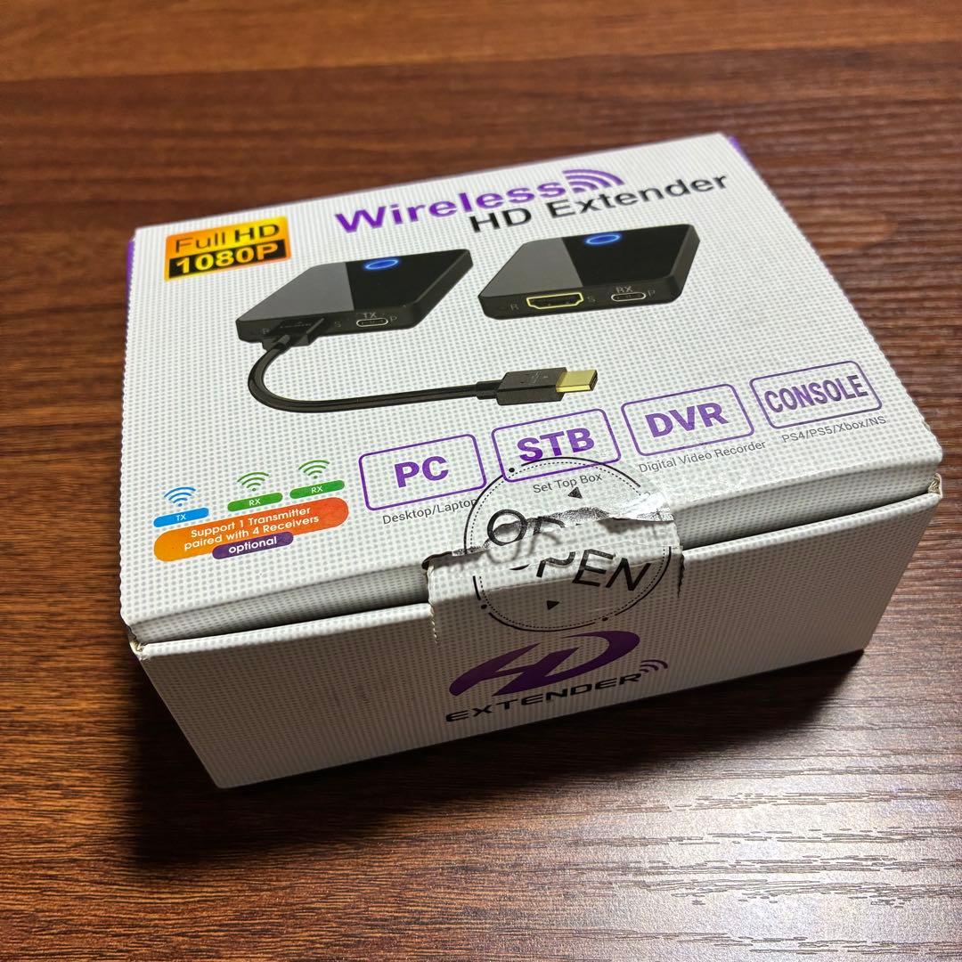 ワイヤレスHDエクステンダー フルHD 1080P