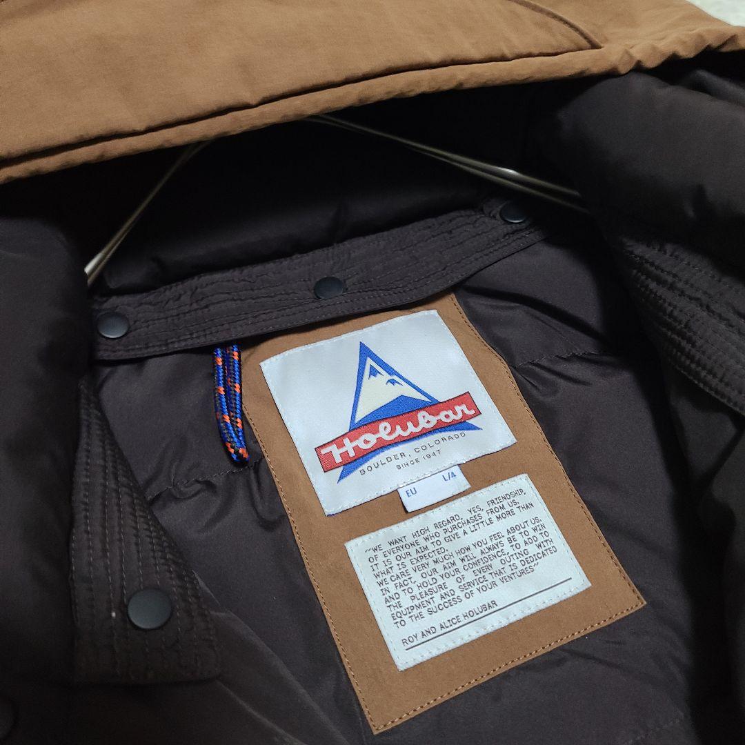 【現行・Lサイズ】HOLUBAR ホルバー ダウン ジャケット ブラウン