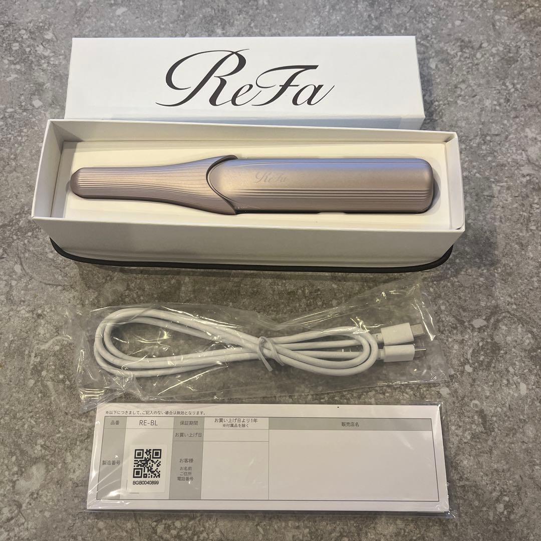 Refa フィンガーアイロン　ST6 シャンパンゴールド