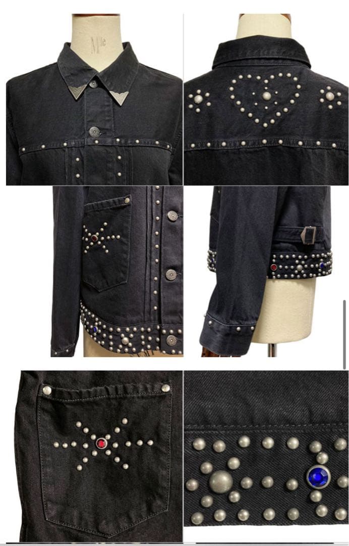激レアRalph Laurenスタッズデニムジャケットfj channel 着用