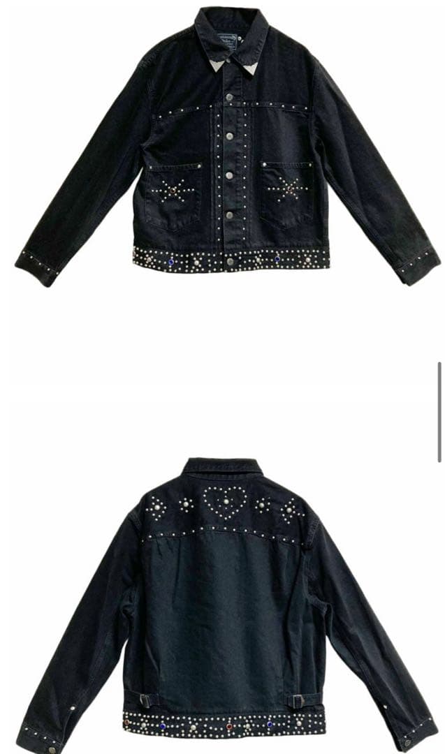 激レアRalph Laurenスタッズデニムジャケットfj channel 着用