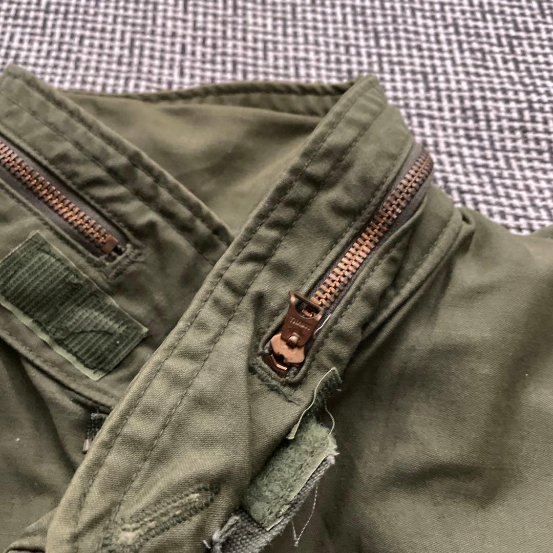80s US ARMY 米軍実物 M-65 フィールドジャケット M-R 3rd