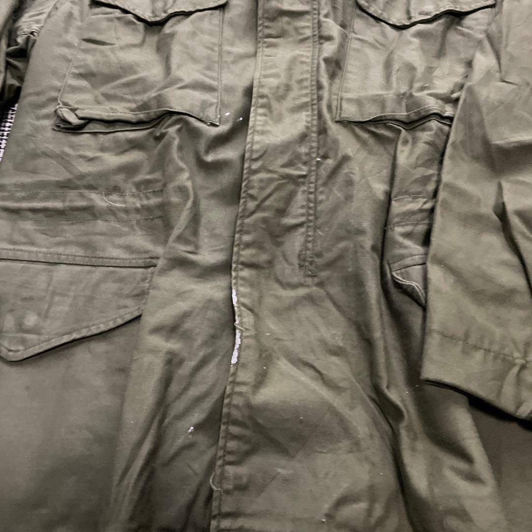 80s US ARMY 米軍実物 M-65 フィールドジャケット M-R 3rd