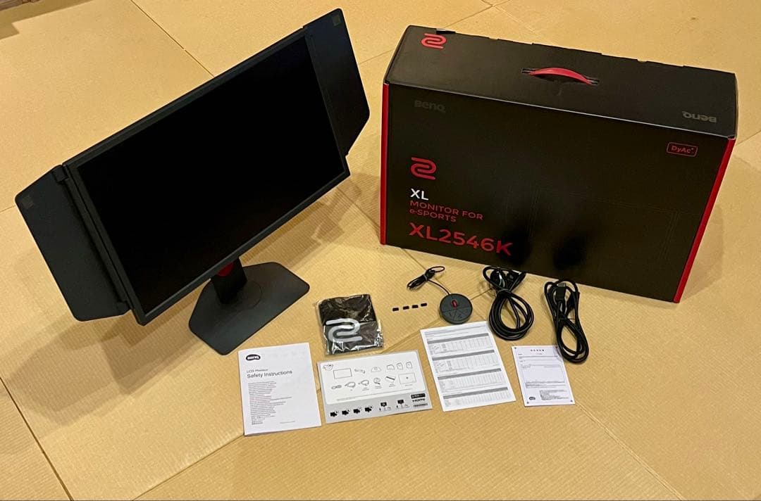 BenQ ZOWIE XL2546K 23年製 24.5インチゲーミングモニター