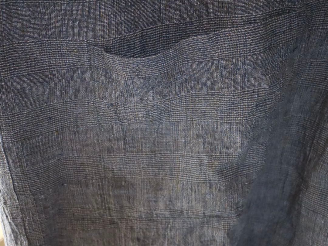 ジャーナルスタンダードラックス グレンチェックリネン コモドジャケット