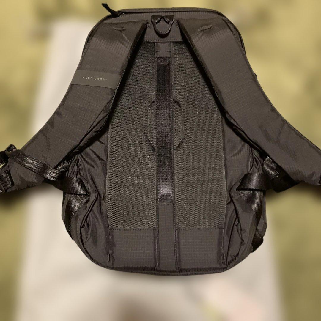 【美品】ABLE CARRY Max EDC Ripstop Black