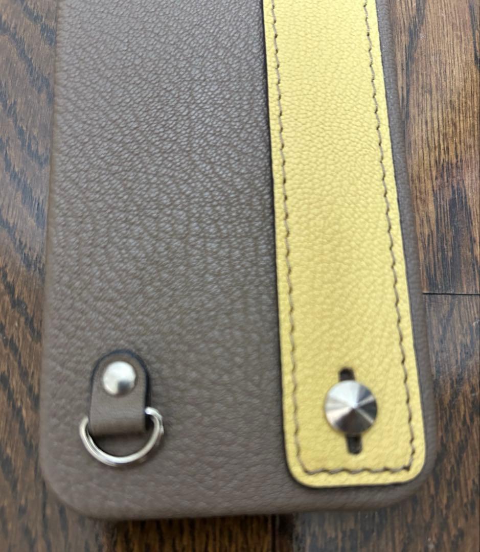 【新品未使用】iPhone14 ケース（レザー/ワイドベルトタイプ）