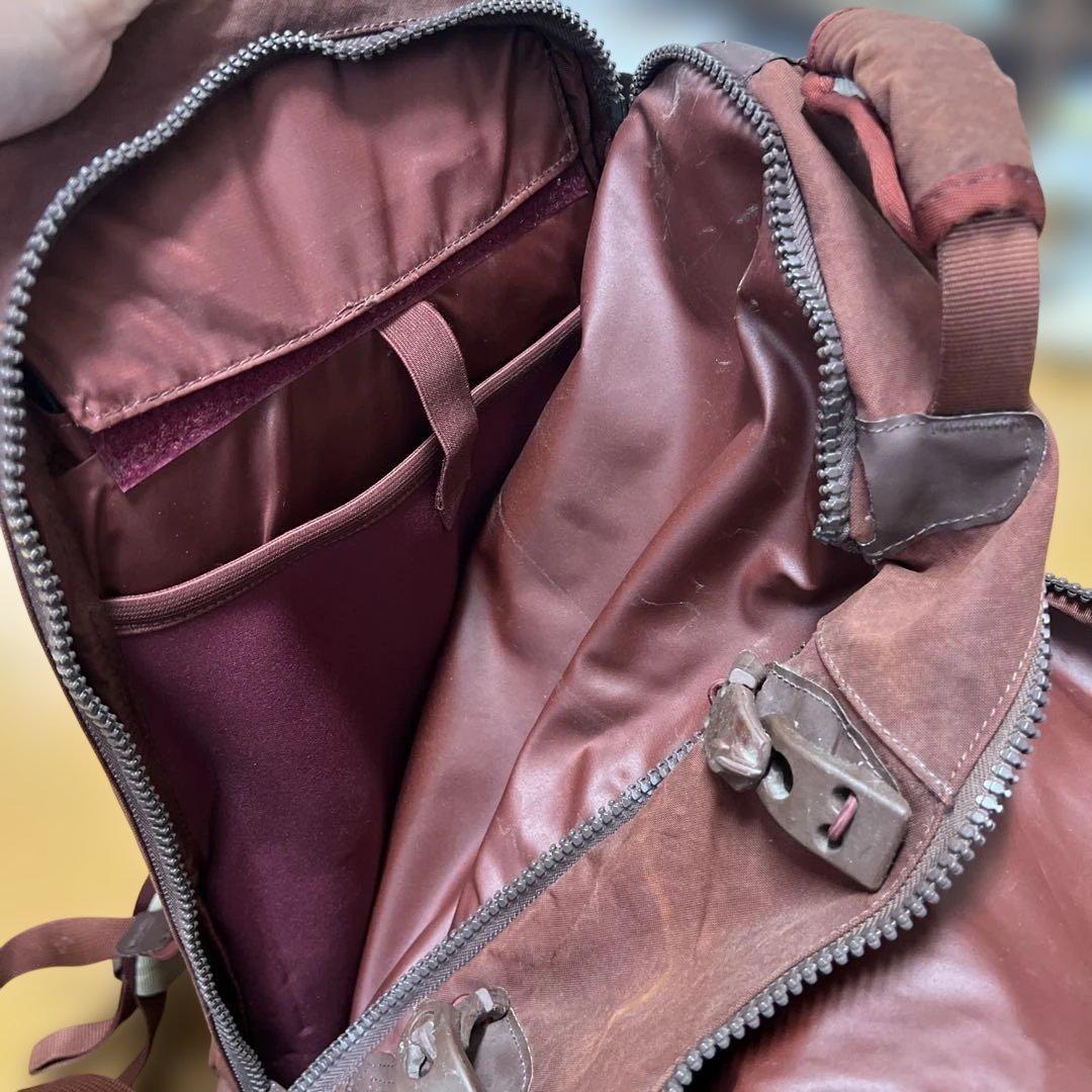 け*ん様 visvim CUBISM バーガンディ リュック