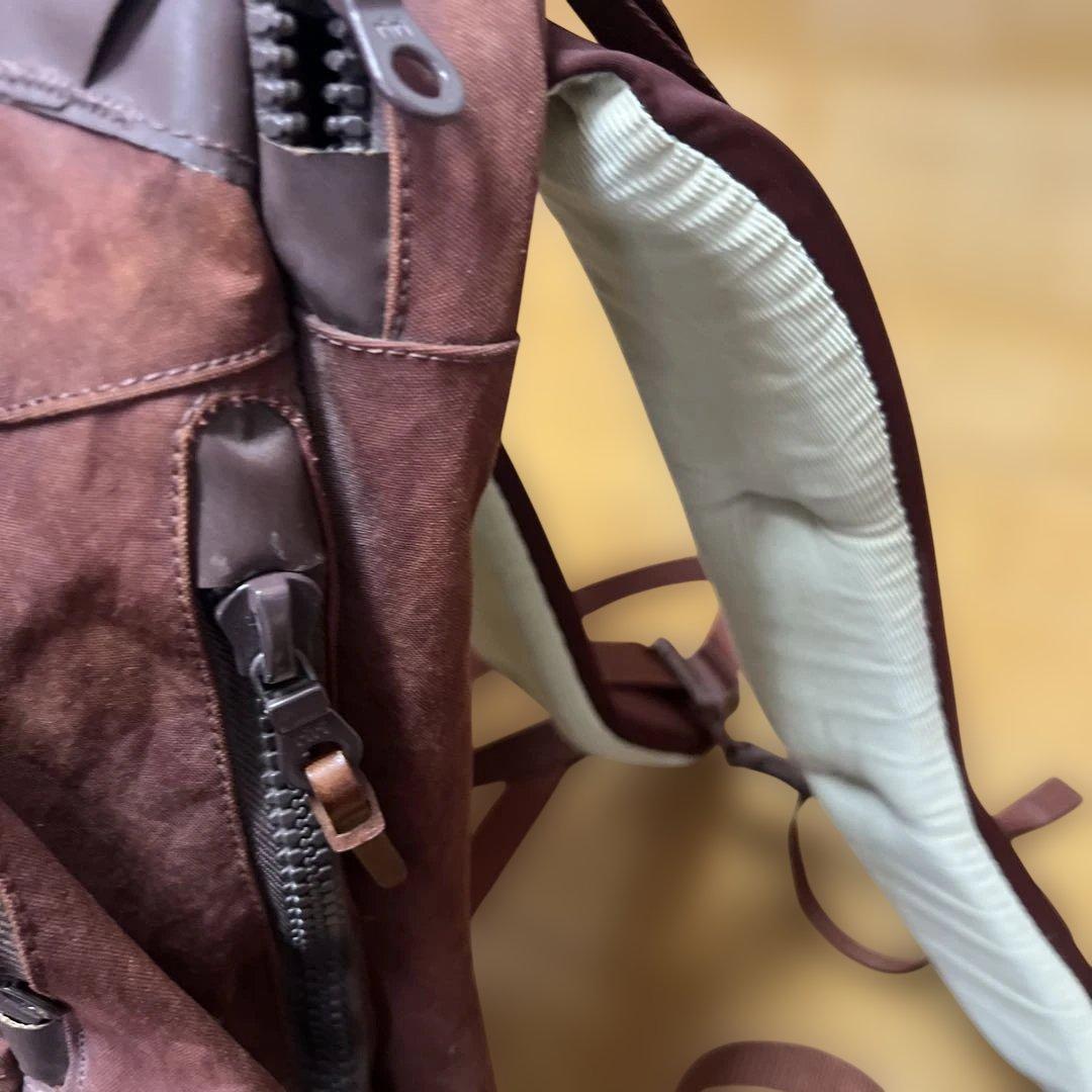 け*ん様 visvim CUBISM バーガンディ リュック