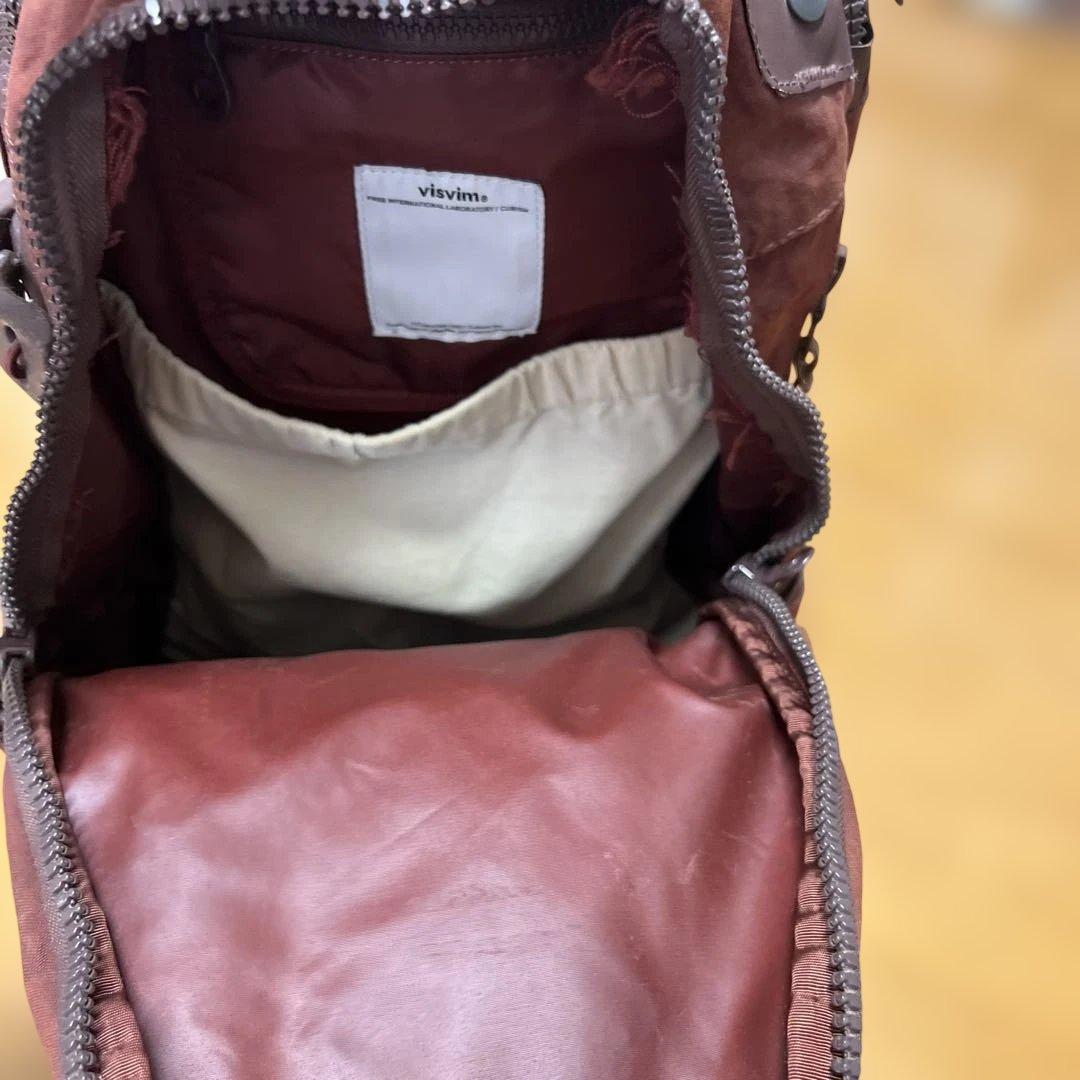 け*ん様 visvim CUBISM バーガンディ リュック