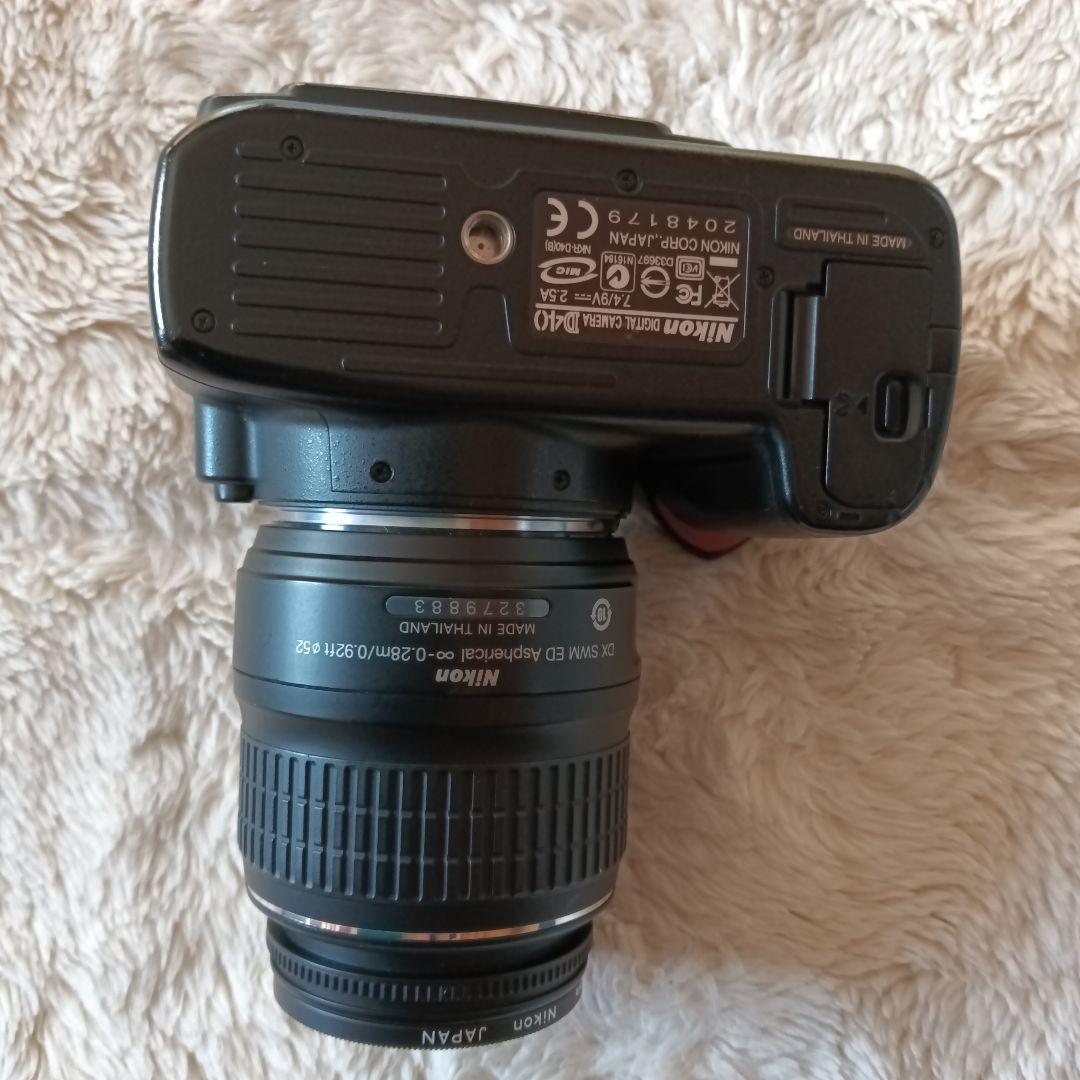 Nikon D40デジタル一眼レフ 18~55ミリ標準ズームセット[極美品]