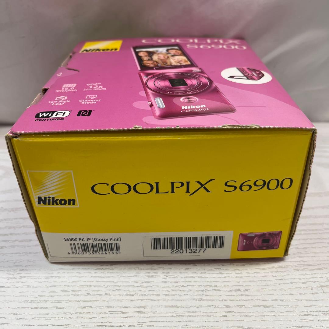 NIKON ニコン COOLPIX S6900 カメラ グロッシーピンク