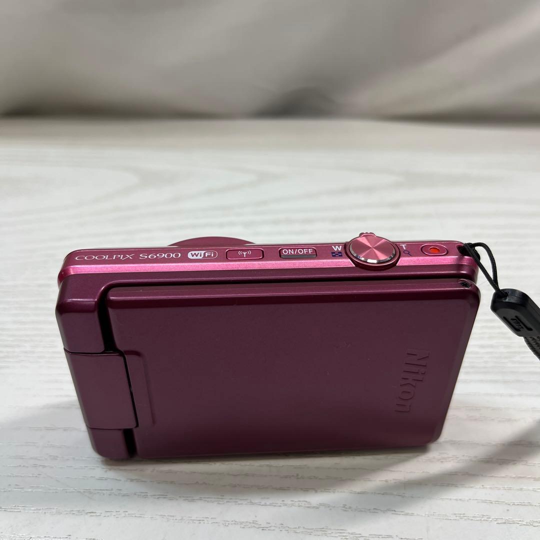 NIKON ニコン COOLPIX S6900 カメラ グロッシーピンク