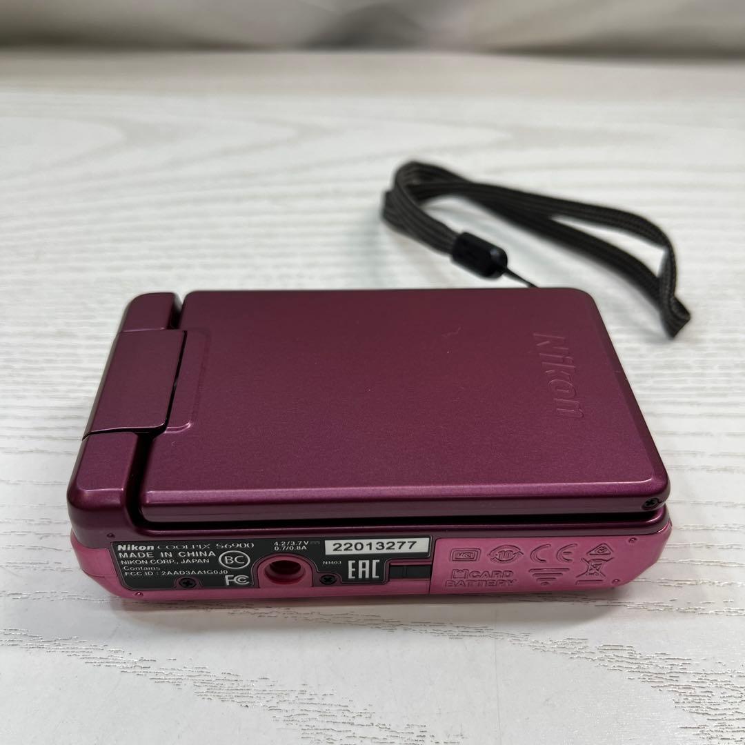 NIKON ニコン COOLPIX S6900 カメラ グロッシーピンク