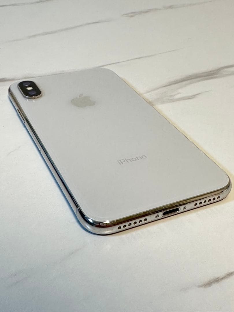 Apple iPhone X シルバー 256GB SIMフリー 初期化済