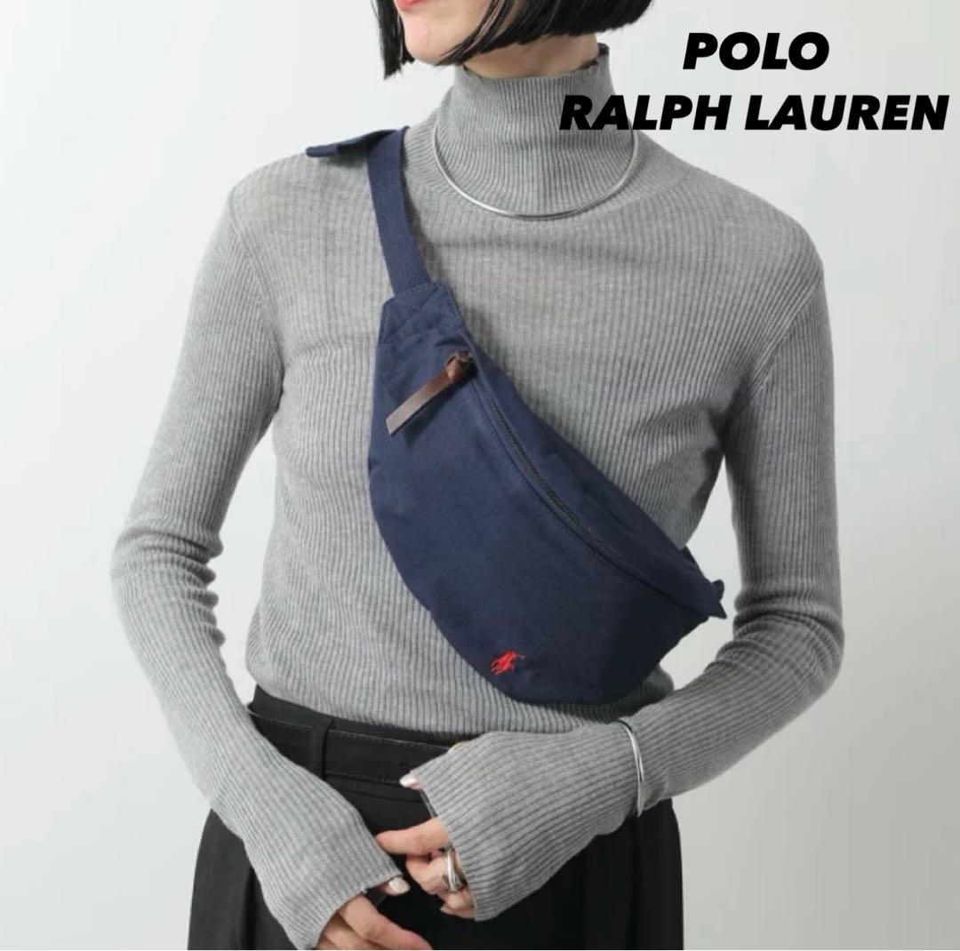 【新品】 ポロラルフローレン ボディバッグ ウエストポーチ ポニー刺繍