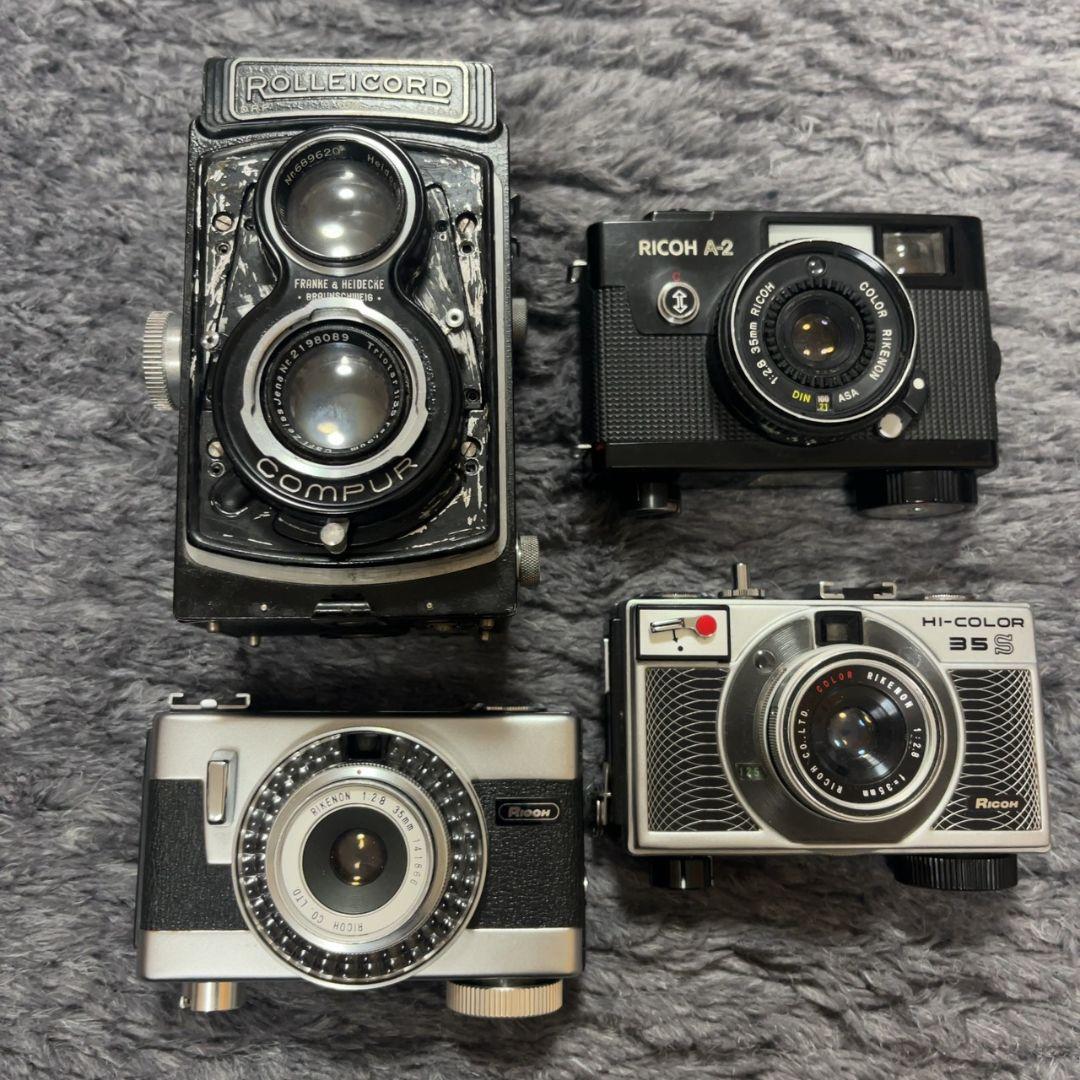 ローライコード他 フィルムカメラ4台まとめ ジャンク