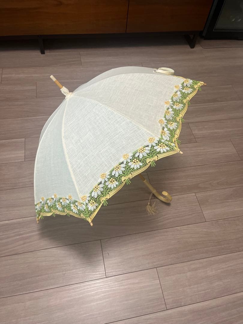 近沢レース　長日傘カモミール