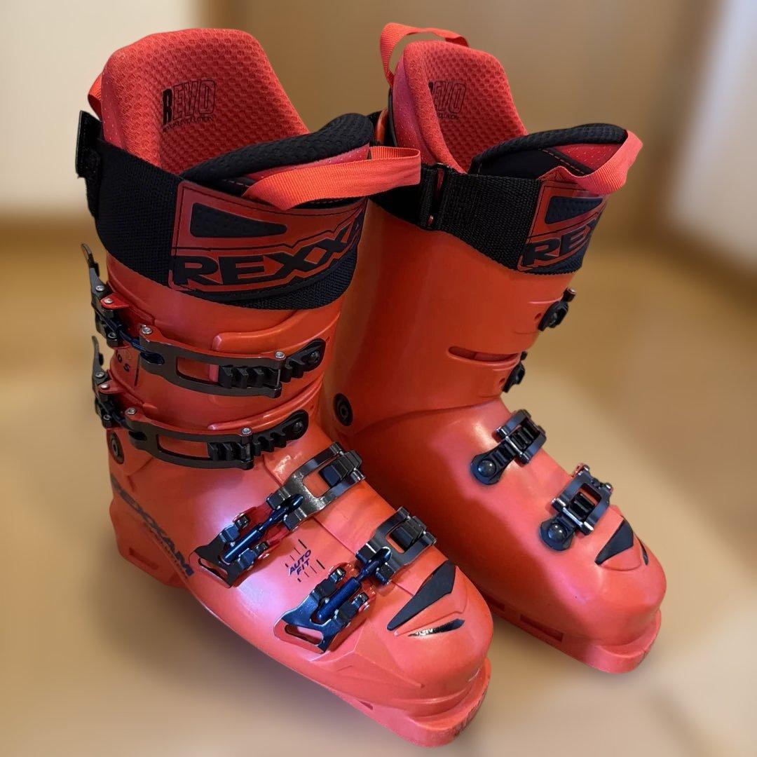 REXXAM スキーブーツ オレンジ　25.0〜25.5