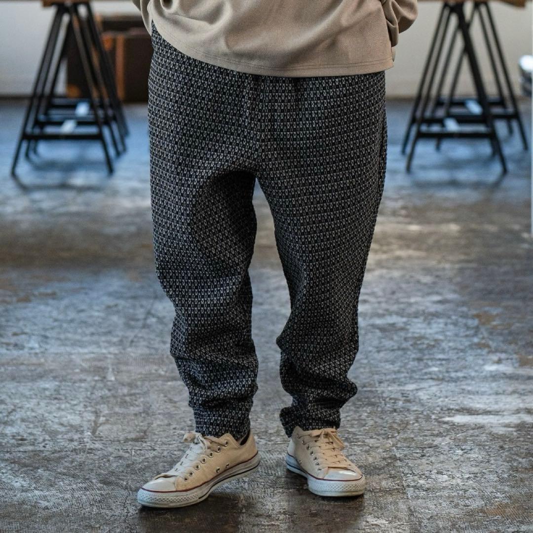 【CAMBIO】Denim Jacquard Jogger Pants /Ｓ