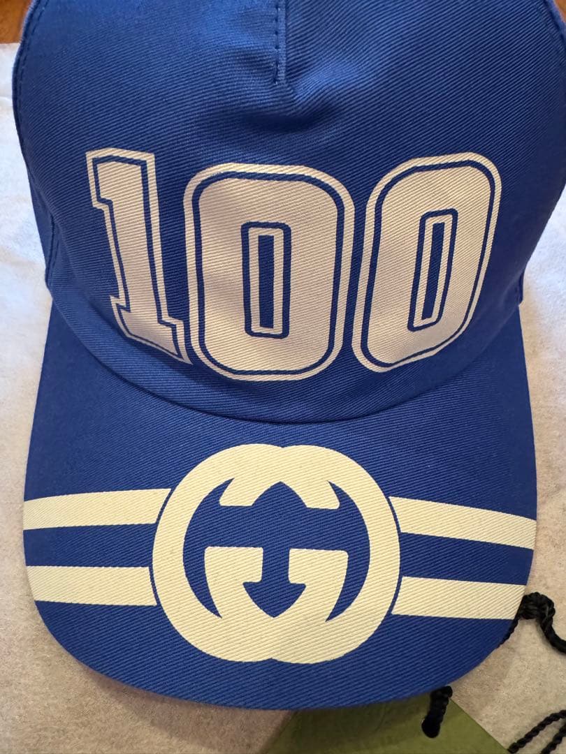 シンGUCCI 100周年記念 ベースボール キャップ グッチ 帽子
