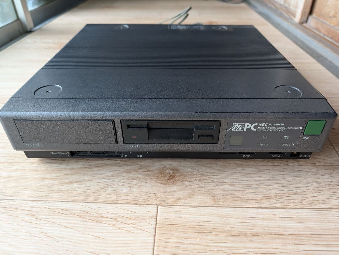 NEC PC-6601SR レトロPC本体と純正キーボード 起動ディスク ゲーム
