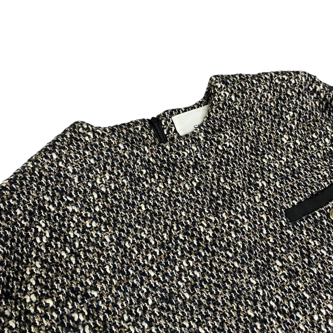 girlish St.cecilia ツイードプルオーバー