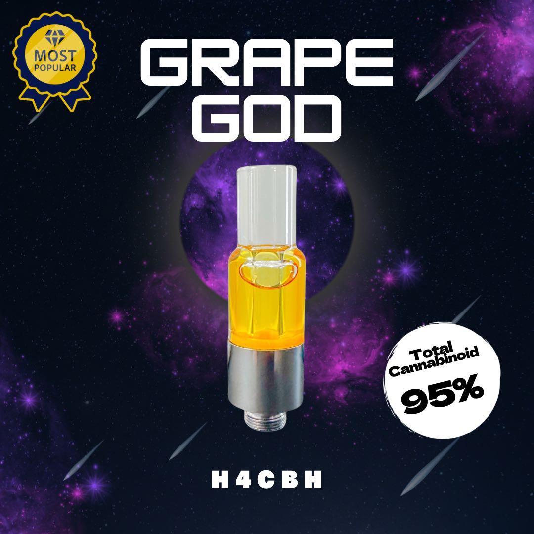 【人気No.1】霞の境GrapeGod H4CBH 1.0mlグレープゴッド88